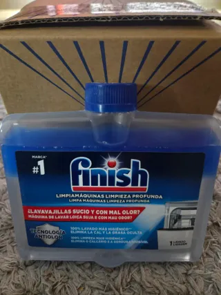 Finish Limpiador Lavavajillas 250ml x 4