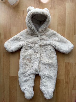 Buzo bebé Zara oso peluche