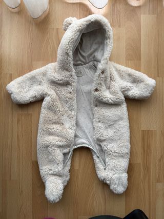 Buzo bebé Zara oso peluche