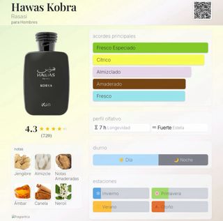 Rasasi Hawas Kobra Eau de Parfum 100ml