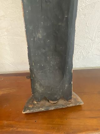 Talla de madera africana tribal