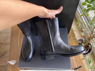 Botines Piel Planos - Massimo Dutti