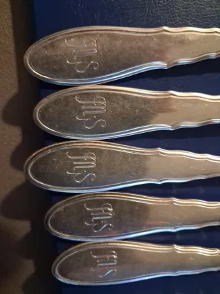 Cubiertos de Plata de Ley 800