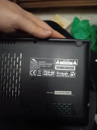 DVD Portátil SYTECH con Maletín