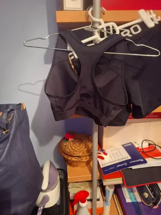 Sujetador deportivo Nike Dri-Fit negro