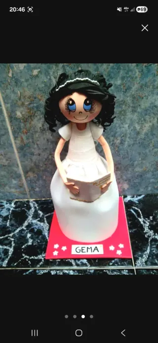 Fofucha Comunión Personalizada