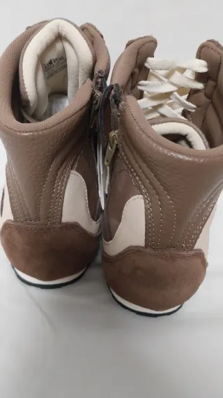 Botines Beige/Marrón Talla 39