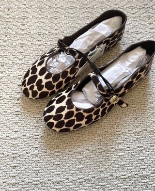 Bailarinas Zara Piel Estampado Animal