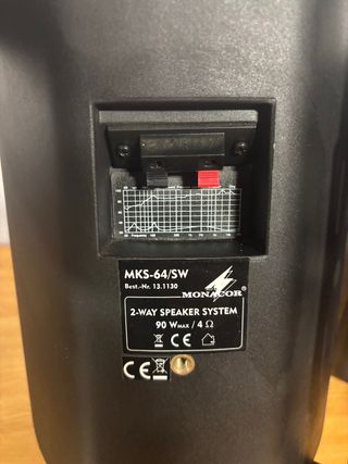 Altavoces Monacor MKS 64