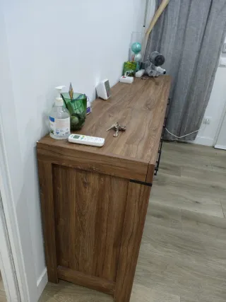 Mueble aparador rústico de madera