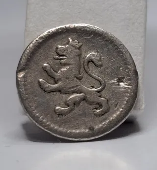 Moneda 1/4 Real 1800 México 🇲🇽