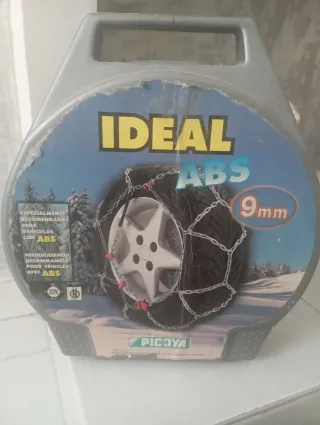 Cadenas para nieve metálicas nuevas