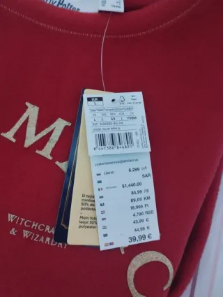 Pijama Harry Potter Time to Do Magic Talla L