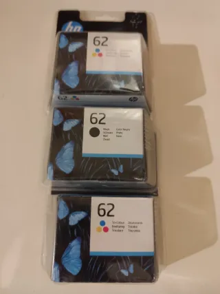 Cartuchos de tinta HP 301, 302XL, 304XL, 62