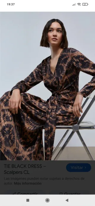 Vestido Scalpers. Sin Estrenar