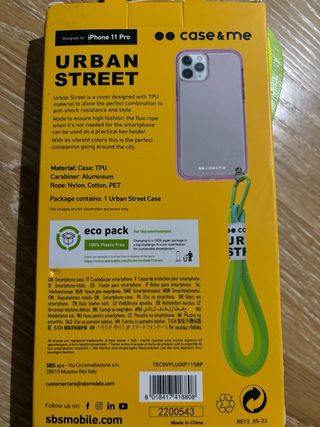 Custodia Urban Street per iPhone 11 Pro