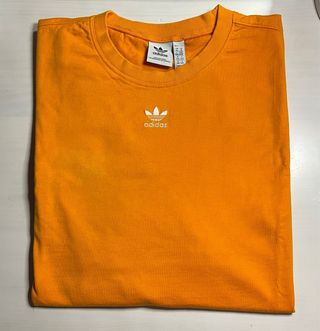 Camiseta Adidas Oversize Naranja Talla M