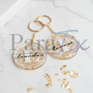 Llavero nombre personalizado - redondo