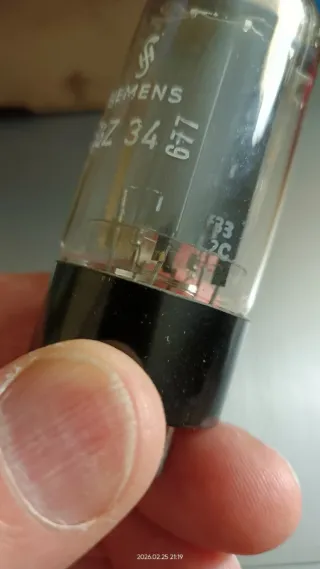 Siemens GZ34 Válvulas Tubos (2 unidades).