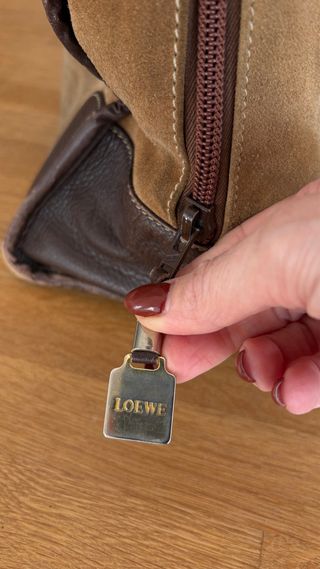 Bolso Loewe Ante Marrón Vintage