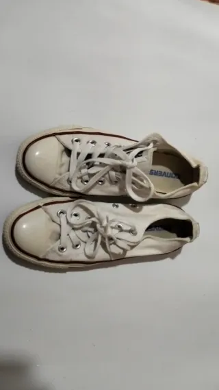 Zapatillas Converse originales blancas talla 37,5