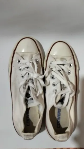 Zapatillas Converse originales blancas talla 37,5