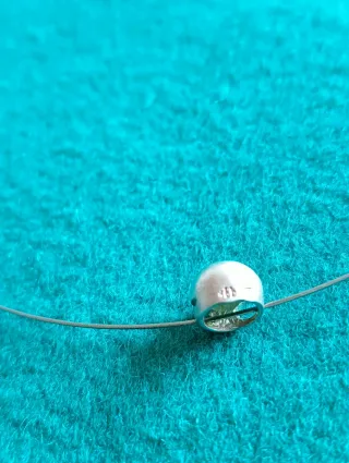 Collar Plata 925 con Perla de plata