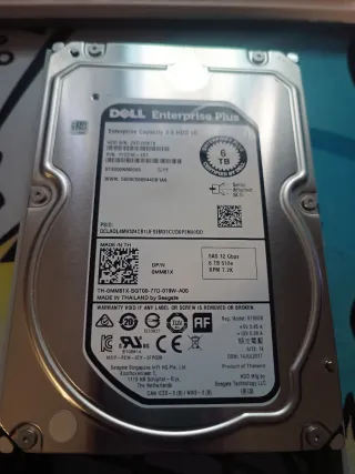 Disco duro 6tb 12gbs sas