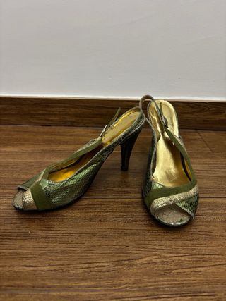 Lote Sandalias Tacón Talla 36