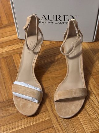 Sandali Polo Ralph Lauren Beige