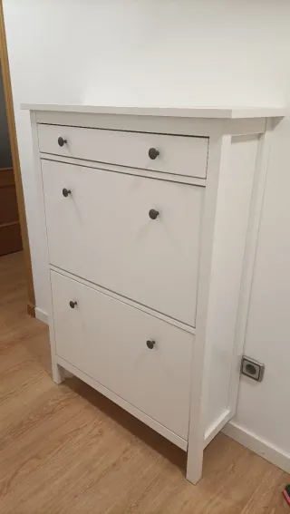 Zapatero Ikea Hemnes Blanco