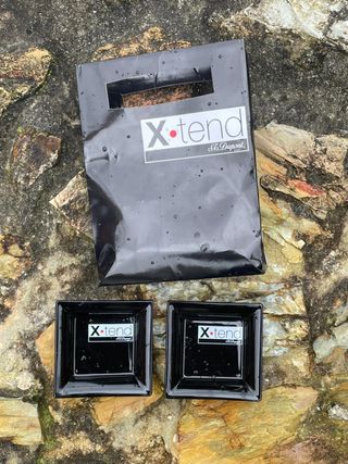 2 Cinzeiros ST Dupont X-Tend em Porcelana Preta