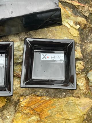 2 Cinzeiros ST Dupont X-Tend em Porcelana Preta