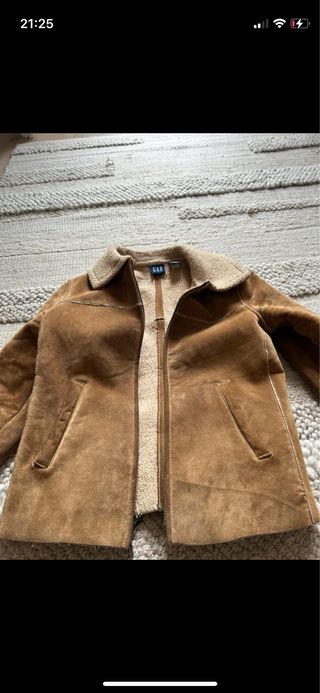 Giacca GAP scamosciata marrone