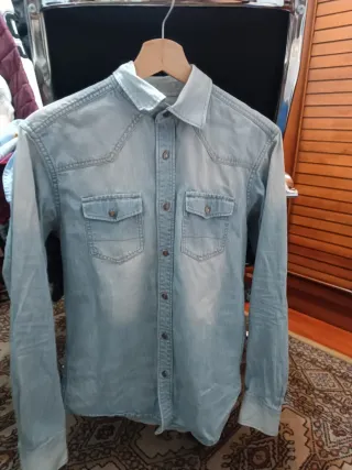 Camisa vaquera Springfield Talla S