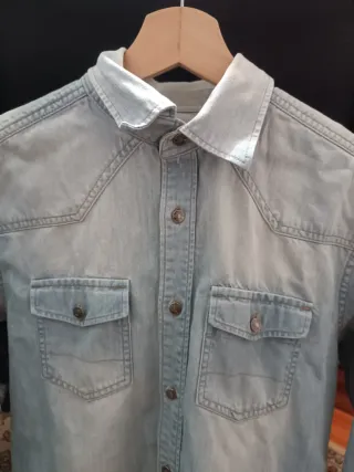 Camisa vaquera Springfield Talla S