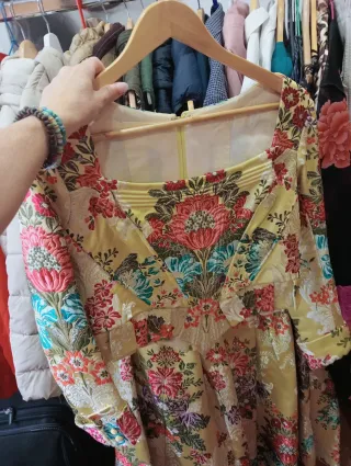 Traje Alicantina Siglo XVIII Multicolor