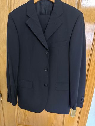 Traje Easy Wear T52 Negro Vintage El Corte Inglés