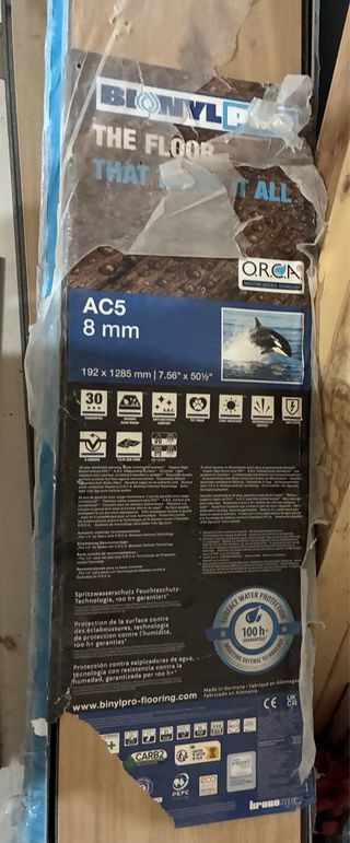 Tarima flotante AC5 8mm Roble