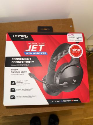 Cascos HyperX Cloud Jet PS4/PS5