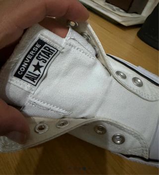 Converse All star blancas (38 EUR)