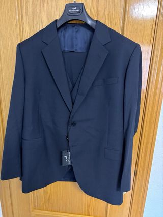 Traje ANTONAGA 3 Piezas Super 110's Azul