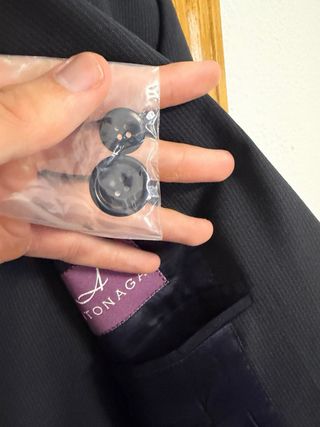 Traje ANTONAGA 3 Piezas Super 110's Azul