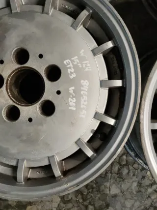 JUEGO LLANTAS MERCEDES BENZ W124 R15