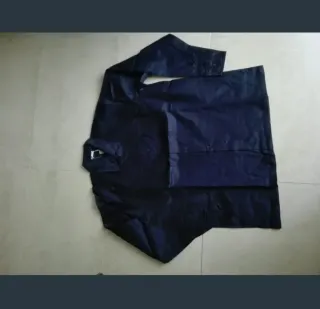 Camisa de trabajo azul