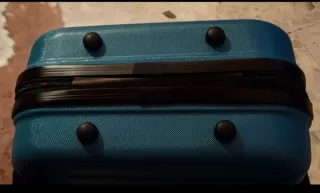 Neceser rígido azul