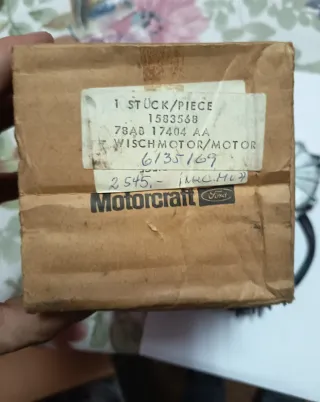 Motor limpa para brisas Ford Capri mk3