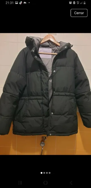 Chaqueta Parka Jack & Jones Negra