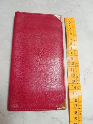 Cartera Antigua Yves Saint Laurent Paris Roja