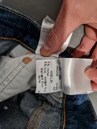 Vaqueros Levi's 511 Slim Fit Azules